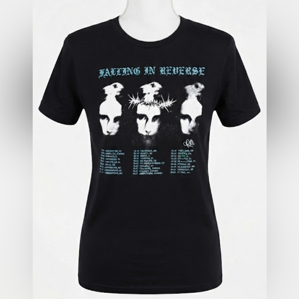 Black Graphic Tee - Women's Short Sleeve